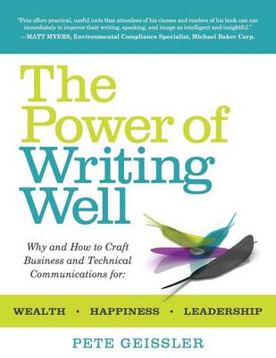 Book cover for The Power of Writing Well