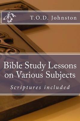 Book cover for Bible Study Lessons on Various Subjects