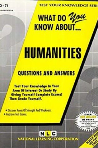 Cover of HUMANITIES