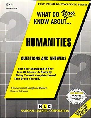 Book cover for HUMANITIES