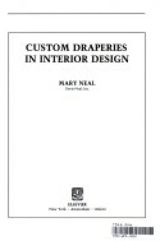 Cover of Custom Draperies in Interior Design