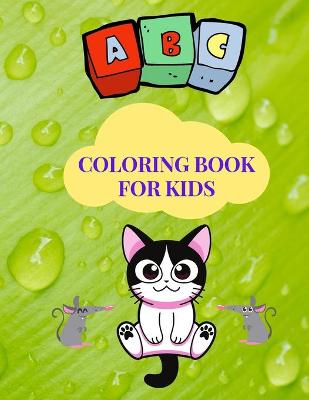 Book cover for ABC Coloring Book For Kids