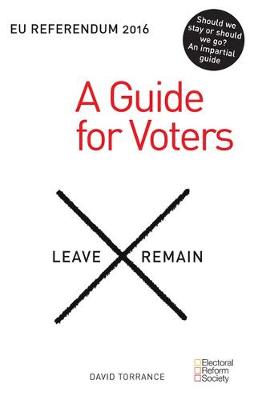 Book cover for EU Referendum 2016: A Guide for Voters