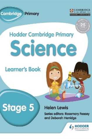 Cover of Hodder Cambridge Primary Science Learner's Book 5