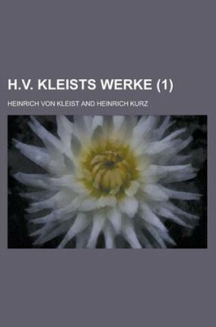 Cover of H.V. Kleists Werke (1 )