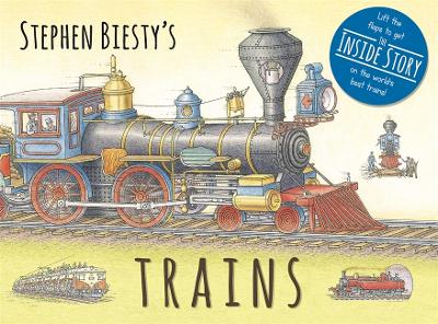 Cover of Stephen Biesty's Trains