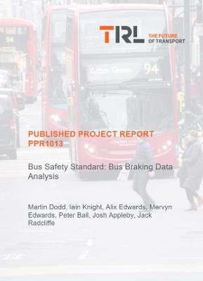 Cover of Bus Safety Standard: Bus Braking Data Analysis