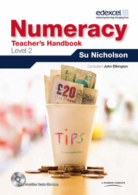 Book cover for Edexcel ALAN Teacher's Handbook Numeracy Level 2