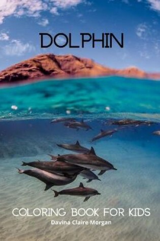 Cover of Dolphin Coloring Book for Kids