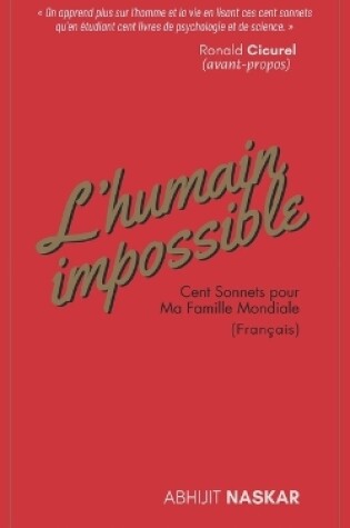 Cover of L'humain Impossible