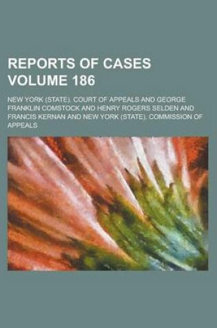 Cover of Reports of Cases Volume 186