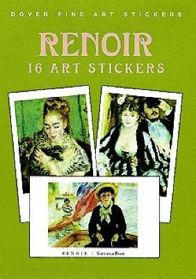 Book cover for Renoir: 16 Art Stickers