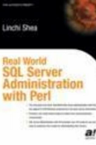 Cover of Real World SQL Server Administration with Perl
