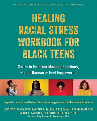 Cover of Healing Racial Stress Workbook for Black Teens