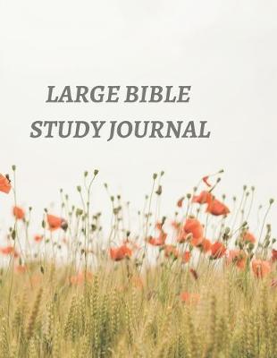 Book cover for Large Bible Study Journal