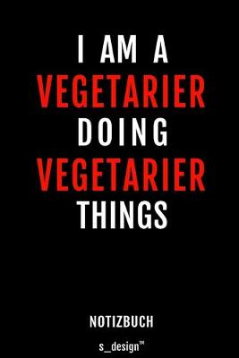 Book cover for Notizbuch fur Vegetarier