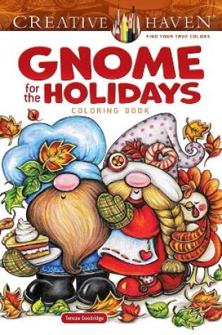 Cover of Gnome for the Holidays Coloring Book