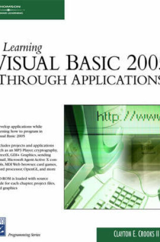 Cover of Learning Visual Basic 2005 Through Applications