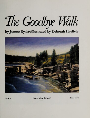 Book cover for Ryder Joanne : Goodbye Walk (HB)