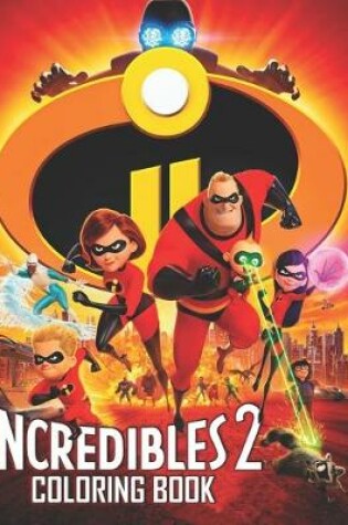 Cover of The Incredibles 2 Coloring Book