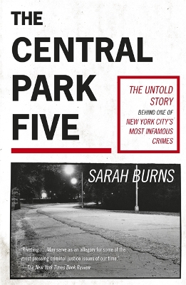 Book cover for The Central Park Five