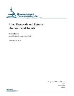 Cover of Alien Removals and Returns