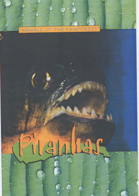 Book cover for Animals of the Rainforest: Piranhas