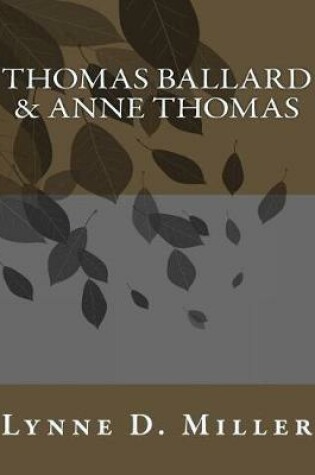 Cover of Thomas Ballard and Anne Thomas