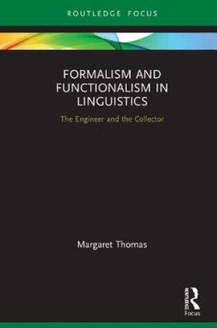 Cover of Formalism and Functionalism in Linguistics