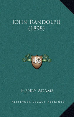 Book cover for John Randolph (1898)