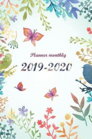 Cover of Planner Monthly 2019-2020