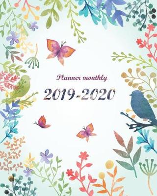 Book cover for Planner Monthly 2019-2020