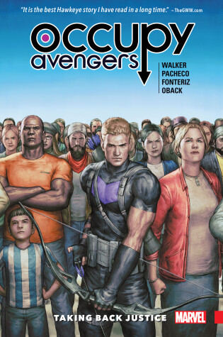 Cover of Occupy Avengers Vol. 1: Taking Back Justice