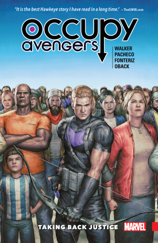Book cover for Occupy Avengers Vol. 1: Taking Back Justice