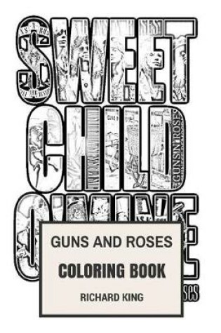 Cover of Guns and Roses Coloring Book