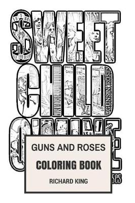 Cover of Guns and Roses Coloring Book