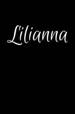Book cover for Lilianna