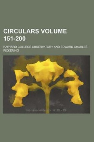 Cover of Circulars Volume 151-200