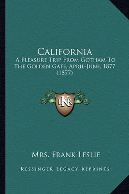 Book cover for California California