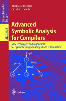 Cover of Advanced Symbolic Analysis for Compilers