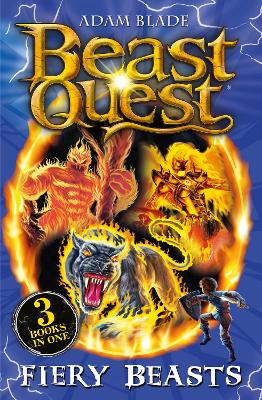 Book cover for Beast Quest bind-up: Fiery Beasts