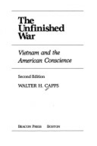 Cover of The Unfinished War