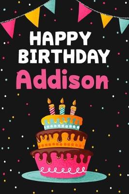 Book cover for Happy Birthday Addison