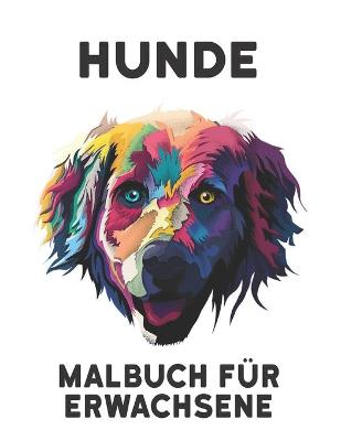 Book cover for Hunde Malbuch für Erwachsene