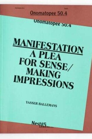 Cover of Yasser Ballemans: Manifestation