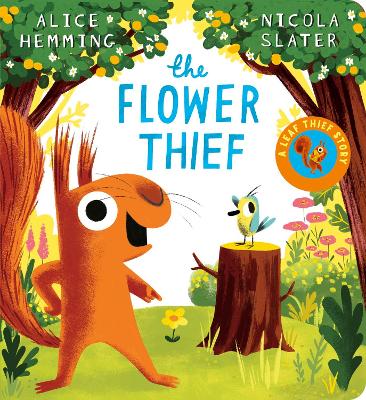 Book cover for The Flower Thief  (CBB)