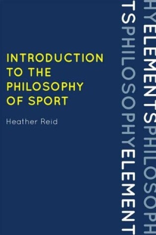 Cover of Introduction to the Philosophy of Sport