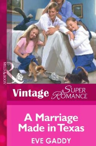 Cover of A Marriage Made In Texas