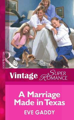 Book cover for A Marriage Made In Texas