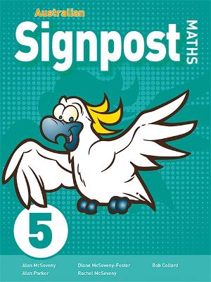 Book cover for Australian Signpost Maths 5 Student Book (AC 8.4)